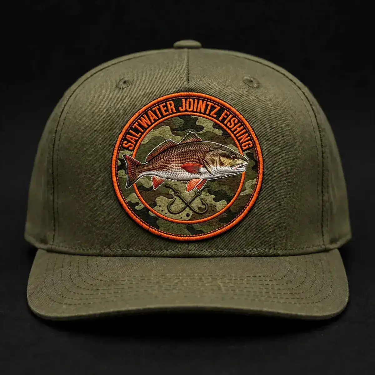 Saltwater Jointz realistic redfish cap
